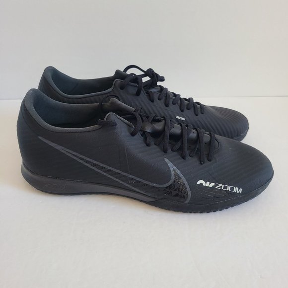 NEW Nike Zoom Vapor 15 Academy IC Soccer Shoes DJ5633-001 Size 10 Black main image 6